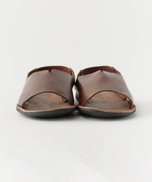 BRADOR サンダル24.5~25㎝ BRADOR サンダル BRADOR/ブラドール MENS LEATHER SANDALS 46