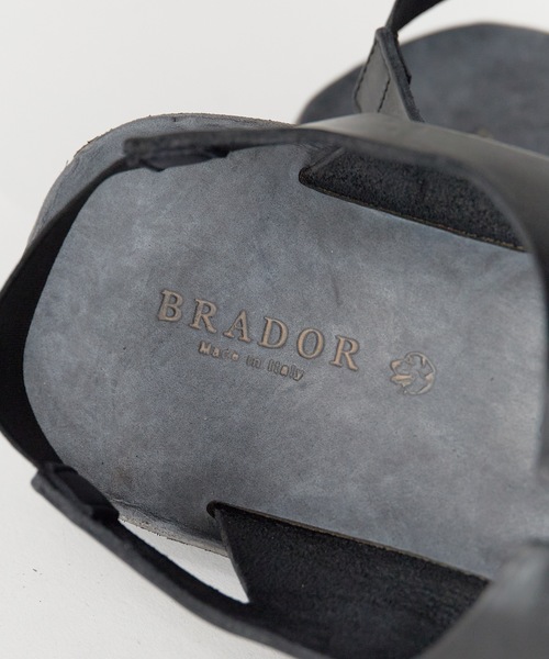 BRADOR サンダル BRADOR/ブラドール MENS LEATHER SANDALS 46