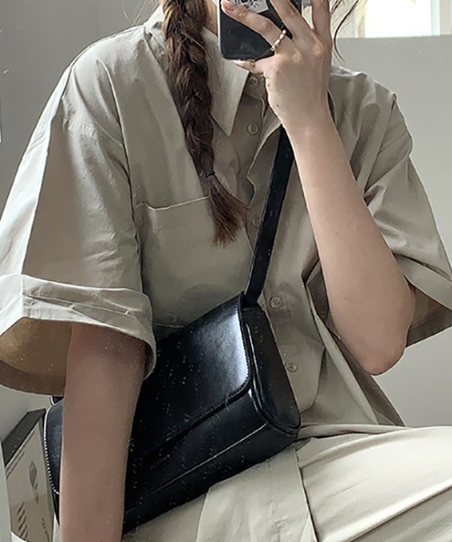 ショルダーバッグ Mangrove ショルダーバッグ バッグ シンプルミニマルショルダー