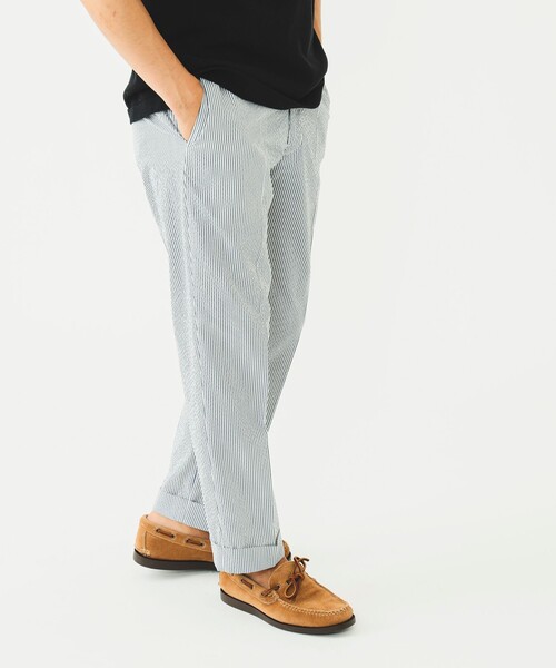 BEAMS PLUS プラス　イージーパンツ　ペイズリー　L サマーウール BEAMS PLUS（ビームス プラス）2 Pleats Wool Tropical（パンツ