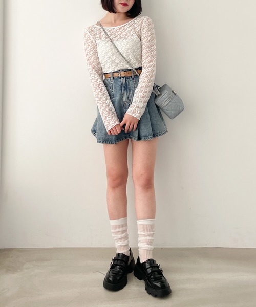 ままま Heather ショルダーバッグ バッグ バニティBAG 352172