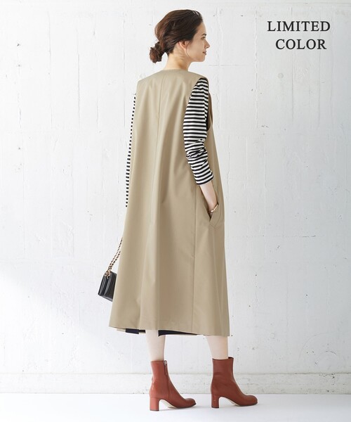 ICB コート アウター T/Cシャンブレーツイル 3WAYコート