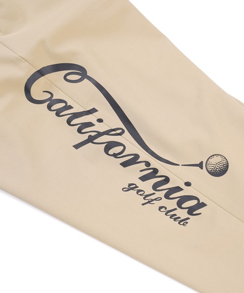 ゴルフ　ナイロンパンツ　#Re:room ブラック (RCGC) Re:room California Golf Club パンツ CGCビッグプリント