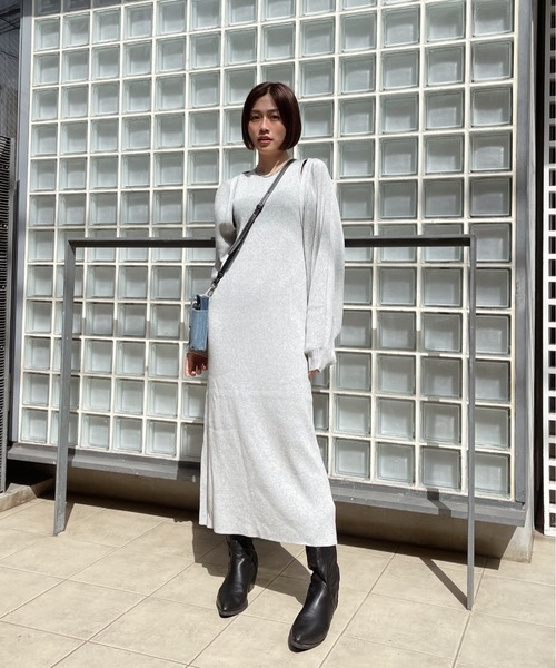 TODAYFUL アメスリニットワンピース ワンピース アメスリニットタンクワンピース : ZOZOTOWN Yahoo