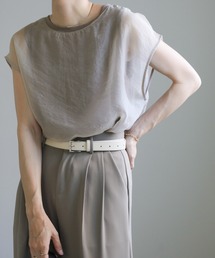 select MOCA tシャツ シアードッキングフレンチスリーブトップス