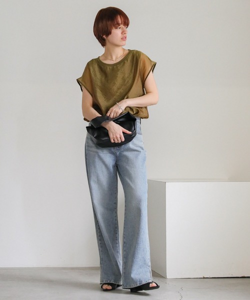 select MOCA（セレクトモカ） tシャツ シアードッキングフレンチ