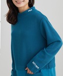 チュニック 「FILA」リブニットソー切替チュニックの詳細画像2