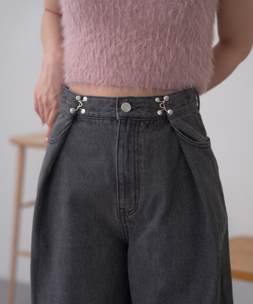 DT♪ GIUSTO 折り返しのあるデニム 関税込 oddment オッドメント Levi's CUSTOM DENIM LINE PANTS