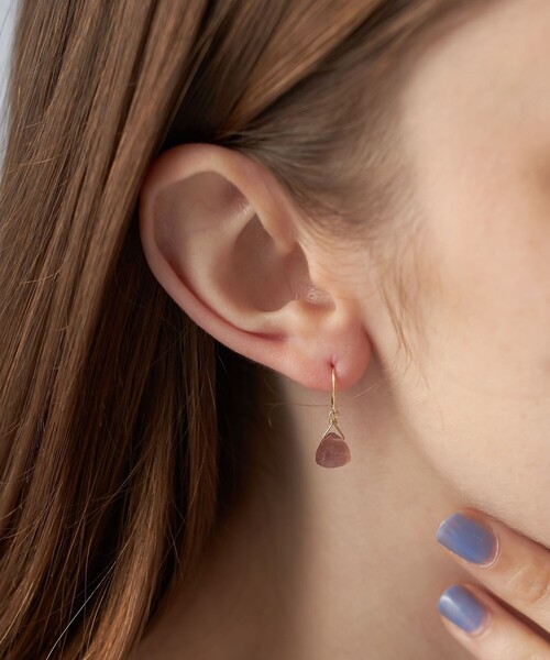 ete　ナチュラルストーンピアス ete ピアス ナチュラルストーン レディース : ZOZOTOWN Yahoo!店