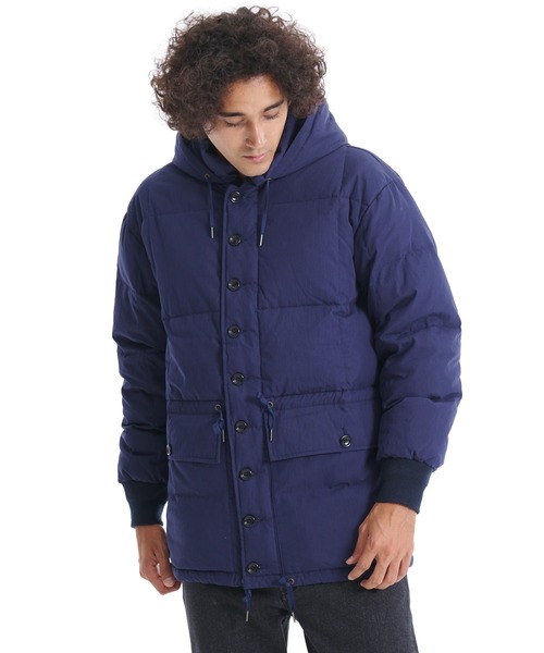 Eddie Bauer ダウンジャケット ダウン カラコラム メンズ