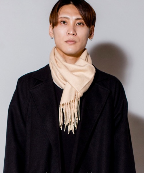 NO ID.（ノーアイディー） ストール マフラー 「NO ID.」Cashmere