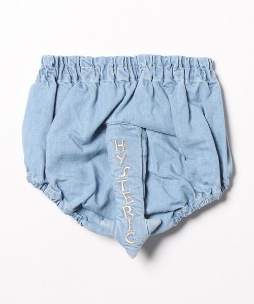 HYSTERIC MINIデニムブルマパンツ HYSTERIC MINI（ヒステリックミニ）の「DEVILしっぽ付き デニム