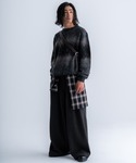 セーター ニット Wool blend gra...の詳細画像3