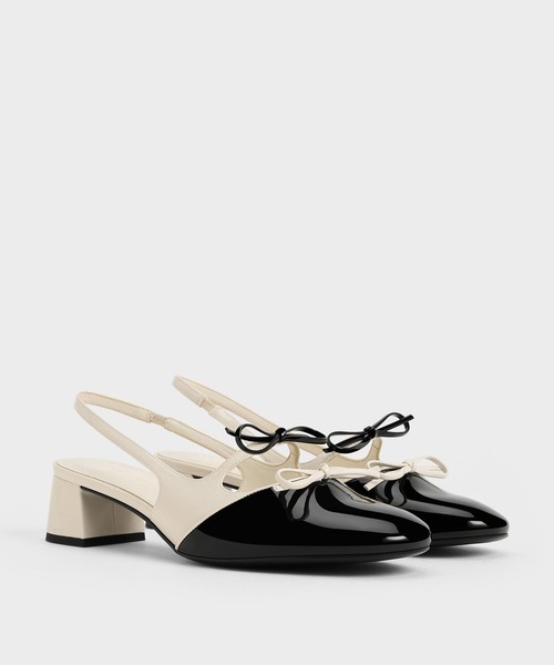 CHARLES ＆ KEITH（チャールズ&キース） パンプス Dorri ドリー ダブル