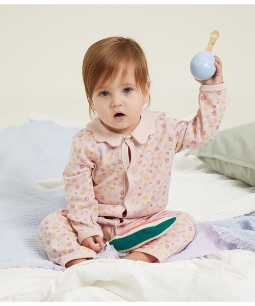 petit bateau 2way ロンパース
