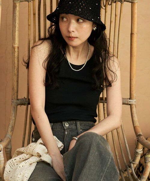 MIROILE ショートタンクトップ2枚 FREAK'S STORE タンクトップ ノースリーブ MILLER × STORE