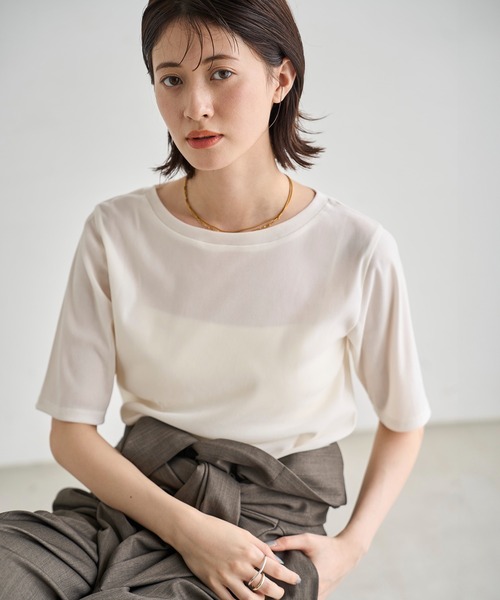 meilmada tシャツ ソフトベロアトップス レディース : ZOZOTOWN Yahoo