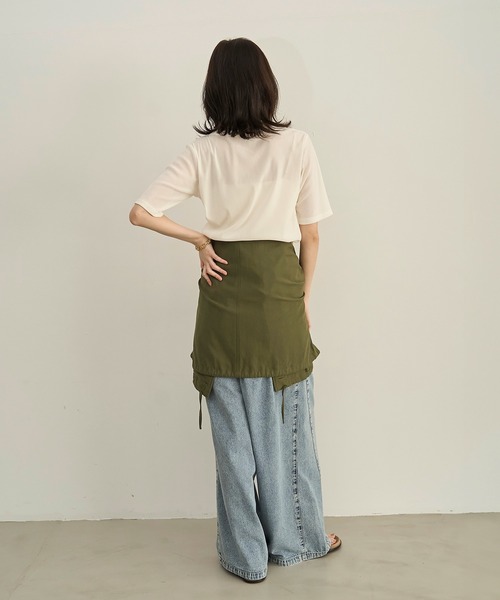 meilmada tシャツ 半袖 「新色追加」ソフトベロアトップス レディース