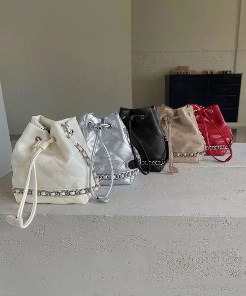 GIRL DRESS FOR NOW ショルダーバッグ バッグ 「LOWO」キルティング