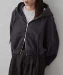 パーカー 「nui nullu」ショートダブル...の詳細画像5