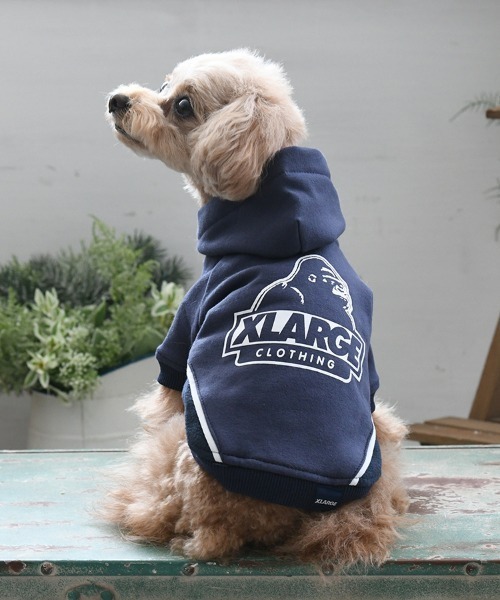 XLARGE 犬 服 XLARGE/OG切り替えフーディー : ZOZOTOWN Yahoo!店