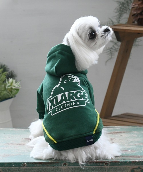 dogです XLARGE 犬 服 XLARGE/OG切り替えフーディー : ZOZOTOWN Yahoo!店