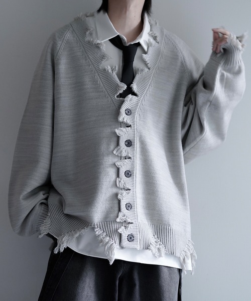 カーディガン 「LAMROF / ラムロフ」AMI ART CARDIGAN メンズ