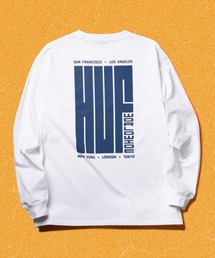 HUF tシャツ BIG BLOCK LS TEE / ハフ ヘビーウェイト ロング