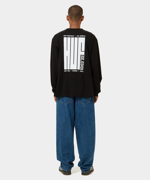 HUF tシャツ BIG BLOCK LS TEE / ハフ ヘビーウェイト ロング