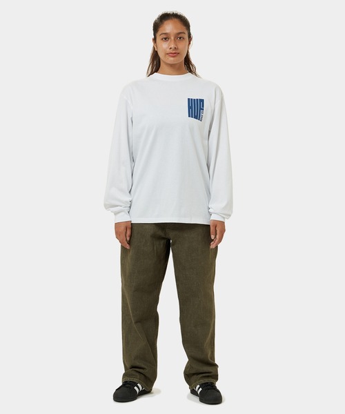 HUF tシャツ BIG BLOCK LS TEE / ハフ ヘビーウェイト ロング