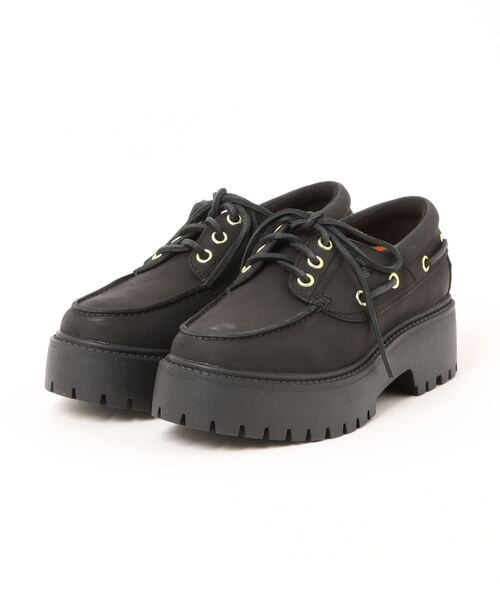 【TIMBERLAND】Stone Street Buckle ボートシューズ★国内発 Timberland デッキシューズ モカシン 「Timberland