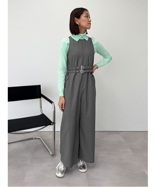 miette（ミエット） オールインワン ダブルベルトアメリカンスリーブ