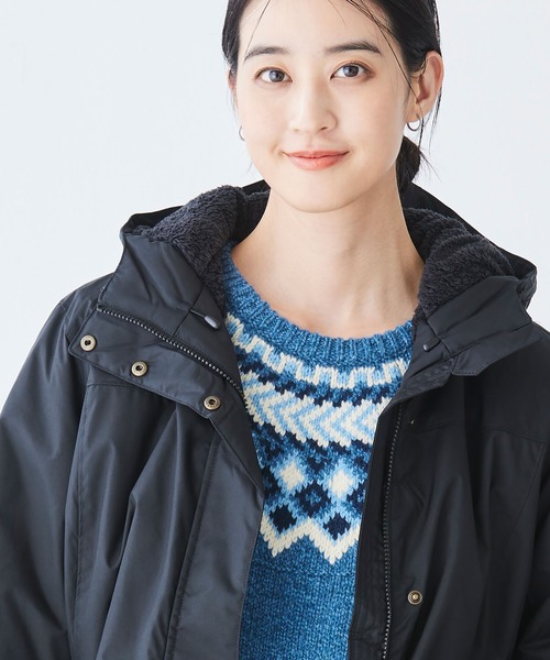 LL Bean レディース ファーコート Sサイズ L.L.Bean（エルエルビーン） コート アウター ウィンター・ウォーマー