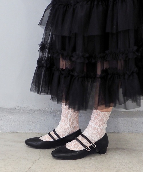 byあしながおじさん パンプス クロスストラップパンプス 8750439