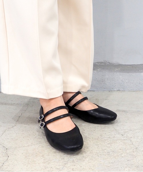 byあしながおじさん パンプス クロスストラップパンプス 8750439