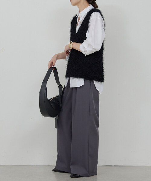 GALLARDAGALANTE パンツ イージータックワイドパンツ レディース