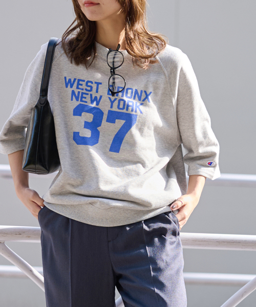 Champion トレーナー スウェット 別注「Champion」*relume CVC