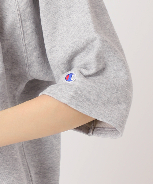 トレーナー スウェット 別注「Champion」*relume CVC French Terry S/S スウェット レディース Champion トレーナー スウェット 別注「Champion」*relume CVC
