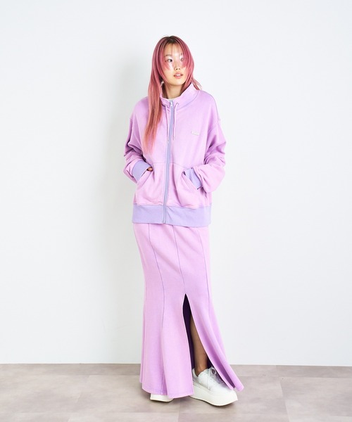 ハイネック スウェットジャージ ピンク ハイネック スウェットジャージ ピンク ハイネック スウェットジャージ