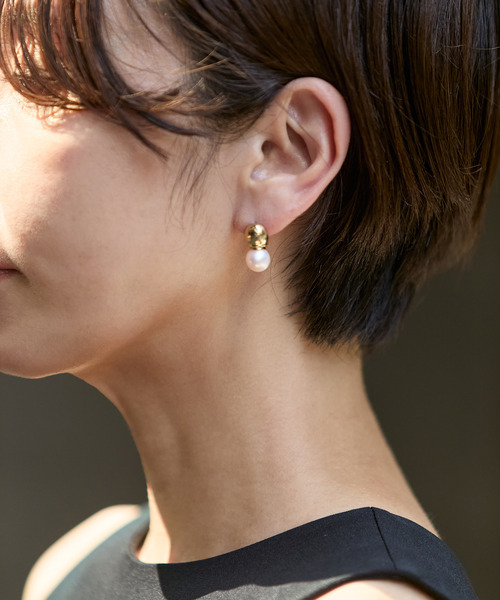 VERMEIL par iena（ヴェルメイユパーイエナ） ピアス SAPIR BACHAR 