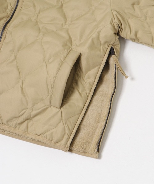 「TAION」 ダウンジャケット MEDIUM ベージュ系その他 レディース_画像8