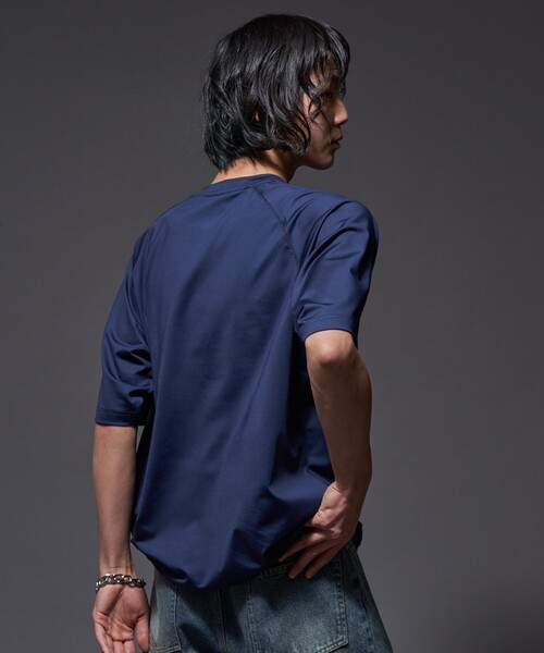umbro メッシュシャツ 青黒　XO UMBRO（アンブロ）の「UMBRO/アンブロ 別注 Mesh S/S Tee