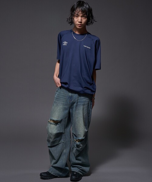 アンブロ　シャツ CORNER PRINTING | UMBRO アンブロ ゲームシャツ (品番UBS7637)