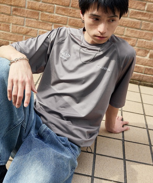 UMBRO アンブロ ポロシャツ 定番Tシャツ umbro tシャツ UMBRO/アンブロ 別注 UMBRO ボーダークルーネック
