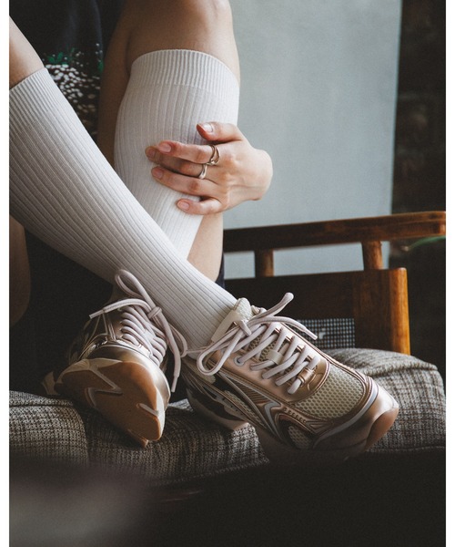 STEVE MADDEN スニーカー ロゴ入りラインスニーカー/S.MADDEN