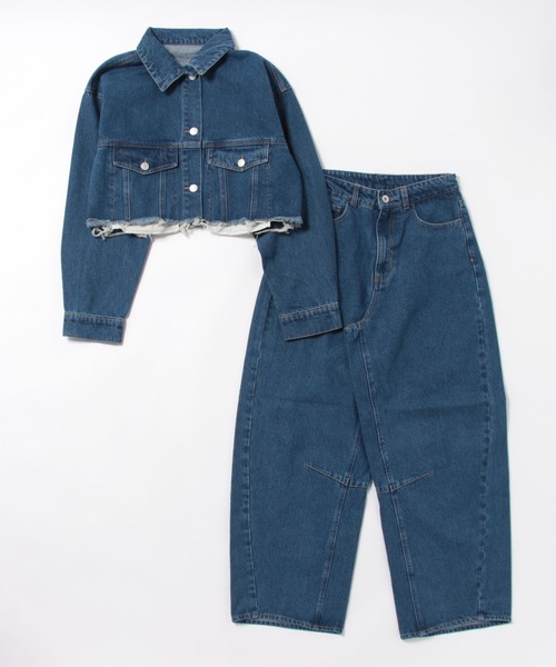 SOTT セットアップ Denim Set-up デニムセットアップ レディース
