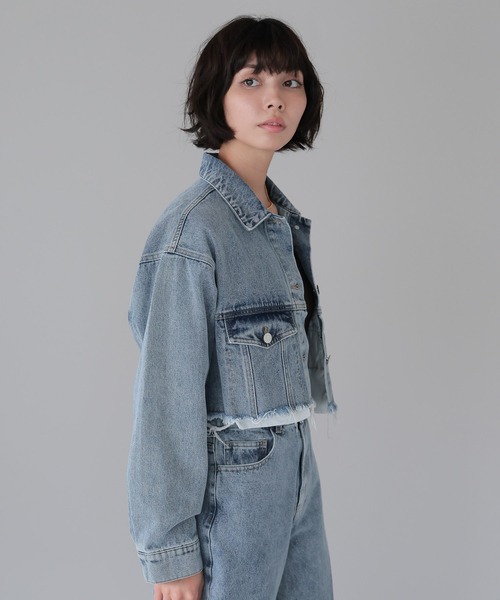 DIeepy downデニムセットアップ SOTT セットアップ Denim Set-up デニムセットアップ レディース