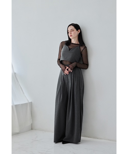 値下げ！niana 超美品！パンツドレス Amazon.co.jp: [niana] チュールドッキングパンツドレス