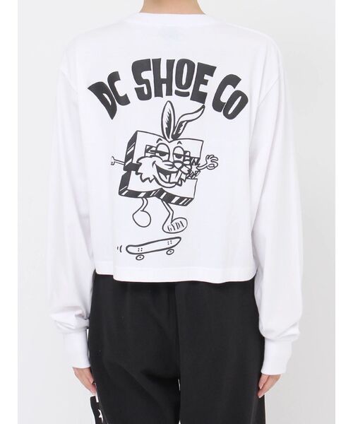 新品  GYDA×DCコラボロンＴ ジェイダ GYDA GYDA×DC BACKLOGOロンT （ブラック） -靴＆ファッション