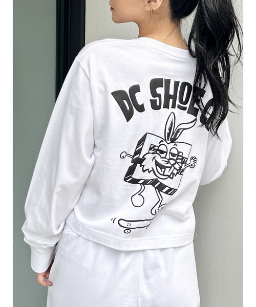 tシャツ GYDA×DC SK8star BUNNYショートロンT レディース GYDA×DC SK8star BUNNYショートロンT（Tシャツ/カットソー）｜DC
